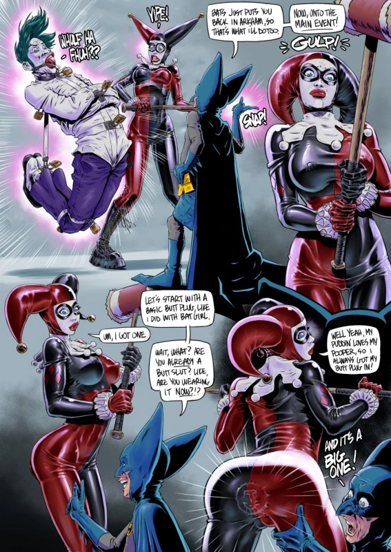 harleen quinzel,harley quinn,harley quinn (classic)