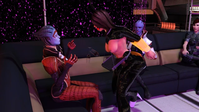 aria t'loak,asari,ashley williams,commander shepard,femshep,quarian,samara,tali'zorah nar rayya