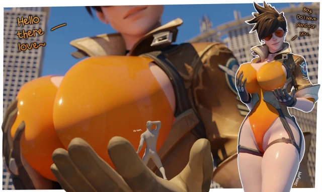 lena oxton,tracer