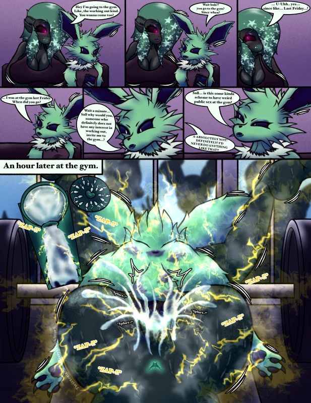 eeveelution,generation 1 pokemon,jolteon,pokemon (species),sall (mistyy),shiny pokémon,shiny pokemon