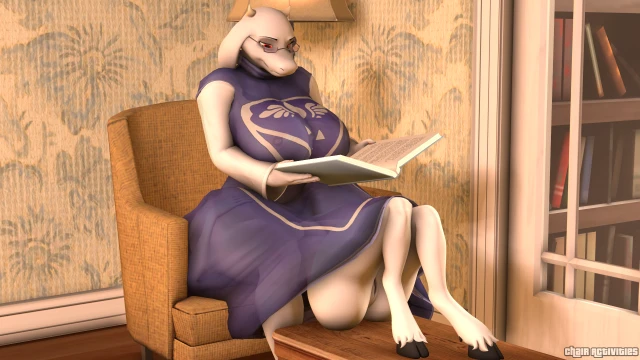 goat lucifer (helltaker),lucifer (helltaker),toriel