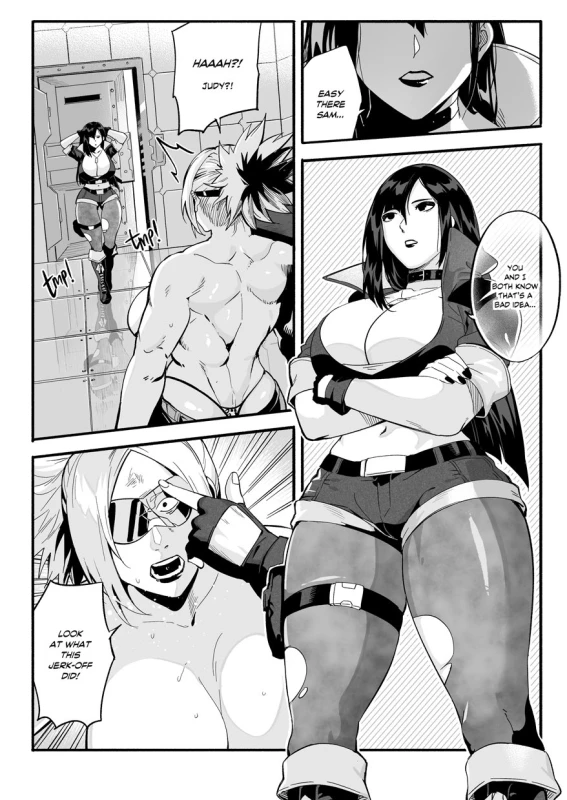 judy (waifusplit),original character,sam (waifusplit)