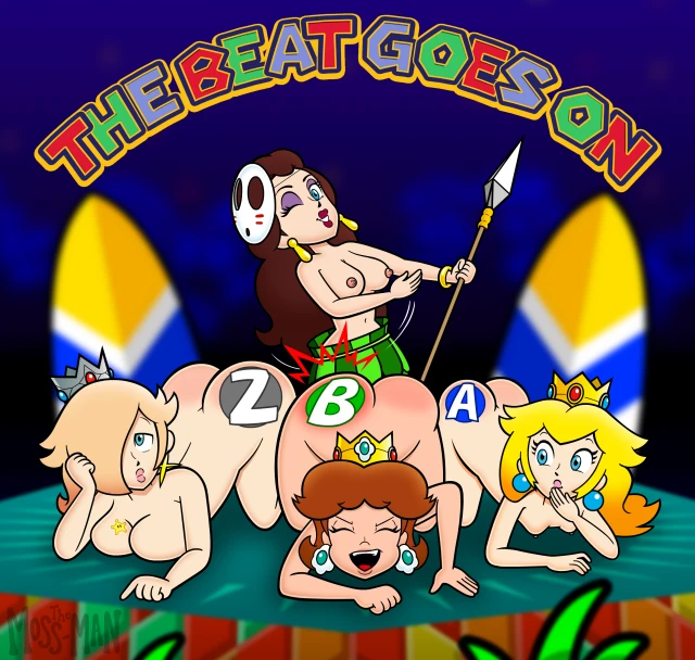 pauline,pauline (mario),princess daisy,princess peach,princess rosalina,spear guy