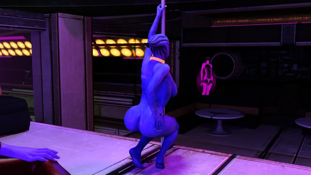 aria t'loak,asari,commander shepard,femshep