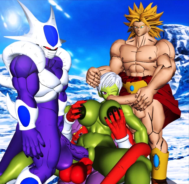 broly,broly (dragon ball z) 1993,cheelai,cooler (dragon ball),frieza race,janemba
