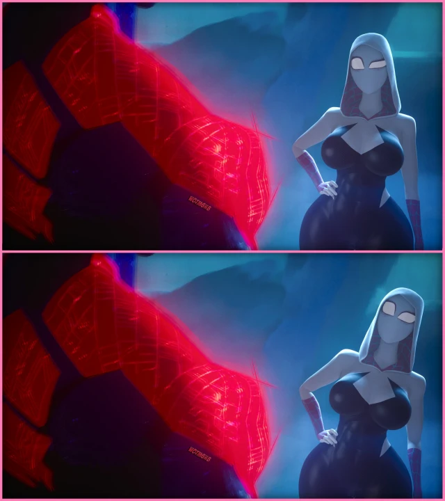 ghost-spider,gwen stacy,miguel o'hara,spider-gwen,spider-man 2099