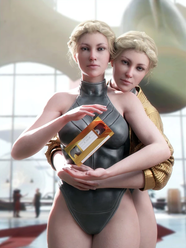 ekaterina nechayeva,left (atomic heart),right (atomic heart),the twins (atomic heart)