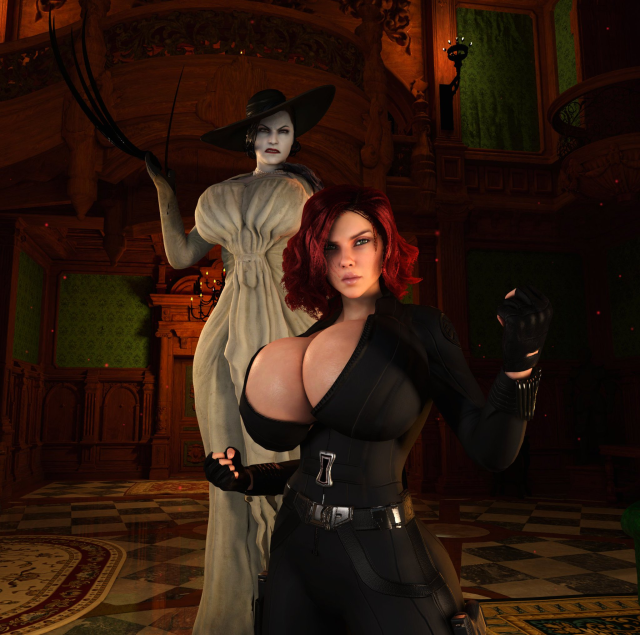 alcina dimitrescu,black widow (marvel),natasha romanoff