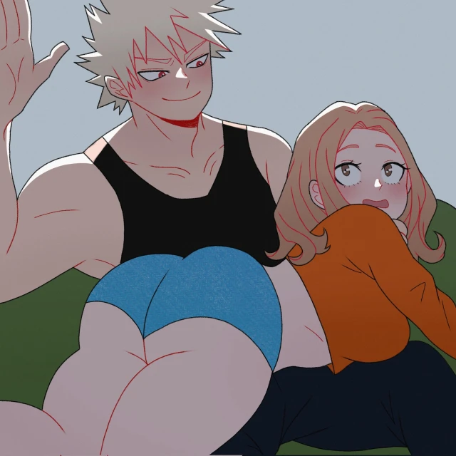 camie utsushimi,katsuki bakugou