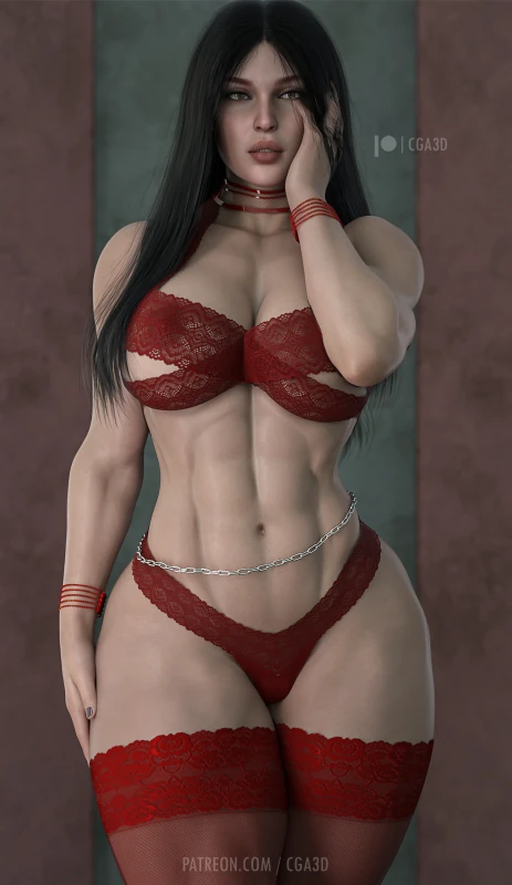 original character,veronika (cga3d)