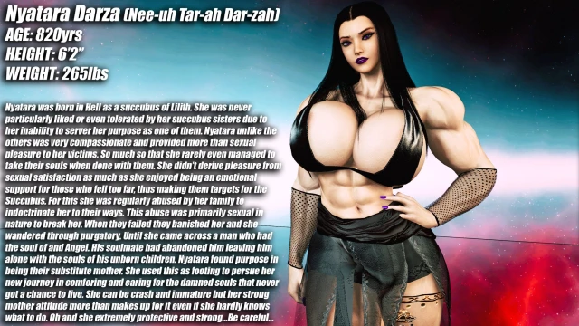 nyatara darza,original character
