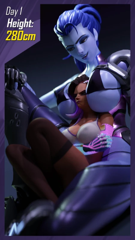 amelie lacroix,olivia colomar,sombra,widowmaker