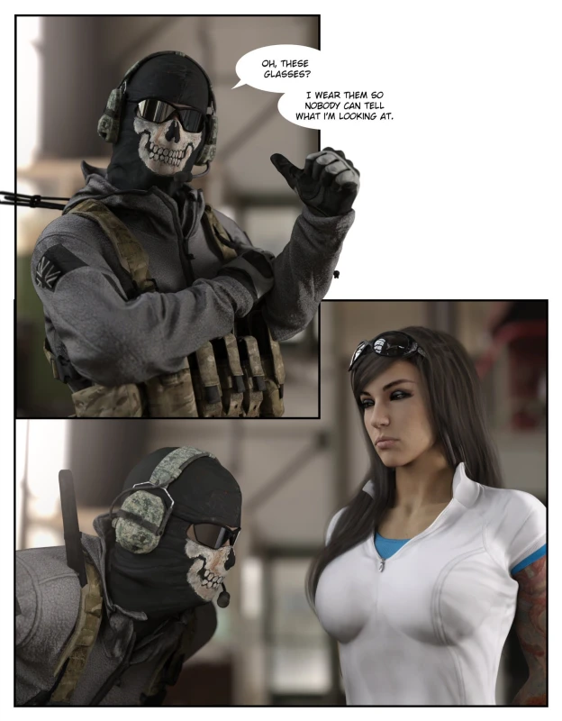 ghost (modern warfare 2),mara (cod),simon riley