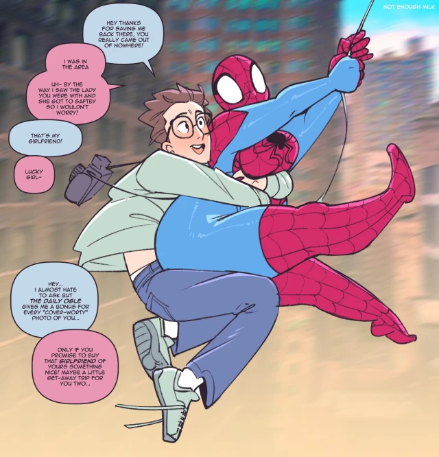 helen stacy,peter parker,spider-milf,spider-woman