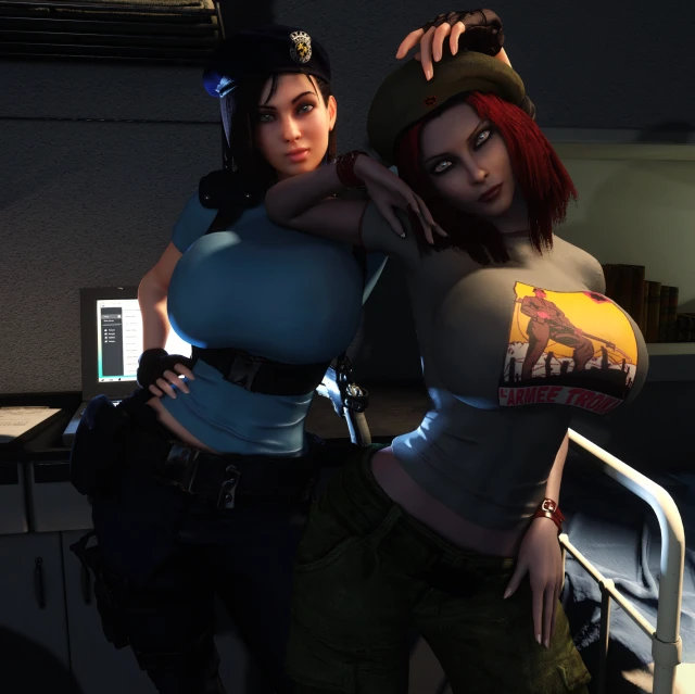 brujah,damsel (vtmb),jill valentine,jill valentine (sasha zotova)
