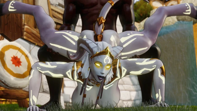 draenei,human (world of warcraft),lightforged draenei,original character,xeraaya