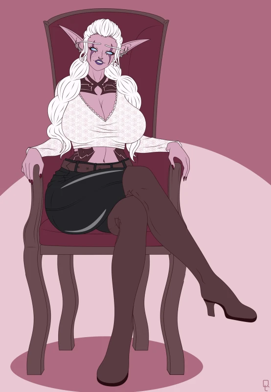 night elf,night elf female,oc,original character