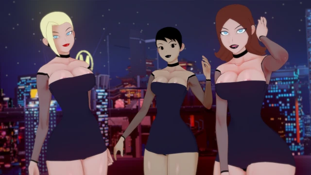 jay (dcau),lark (dcau),raven (dcau)