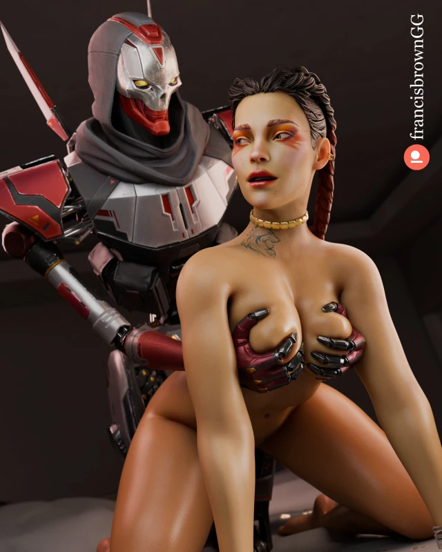 kaleb cross,loba,loba (apex legends),loba andrade,revenant (apex legends),simulacrum