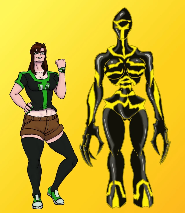 brenda tennyson,galvanic mechamorph
