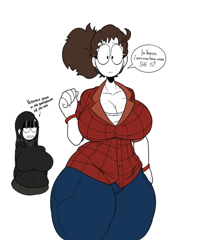 original character,vanessa (saltynoodles),veronica (saltynoodles)