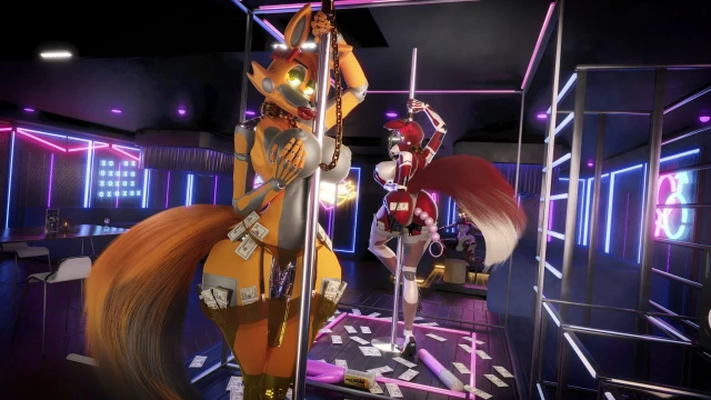 fluff (trippyg16),foxy (fnaf)