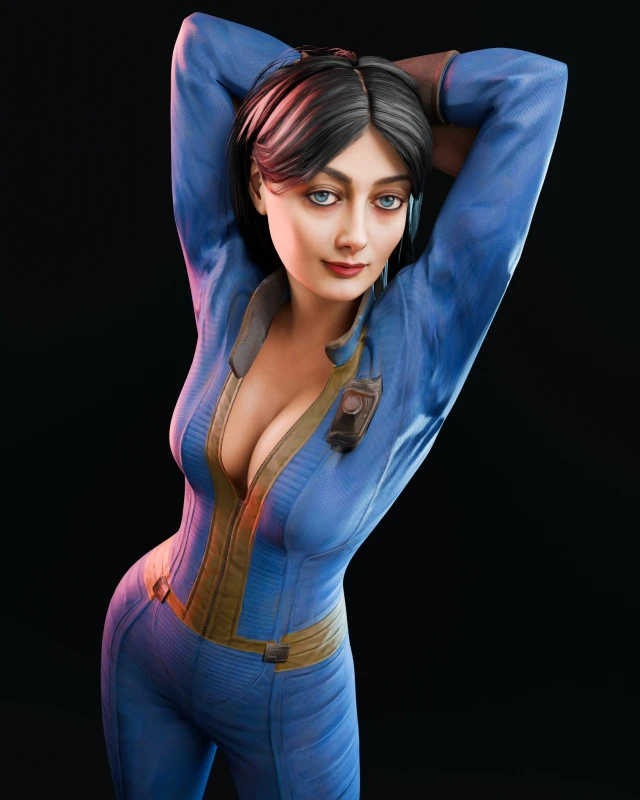 lucy maclean,vault dweller,vault girl