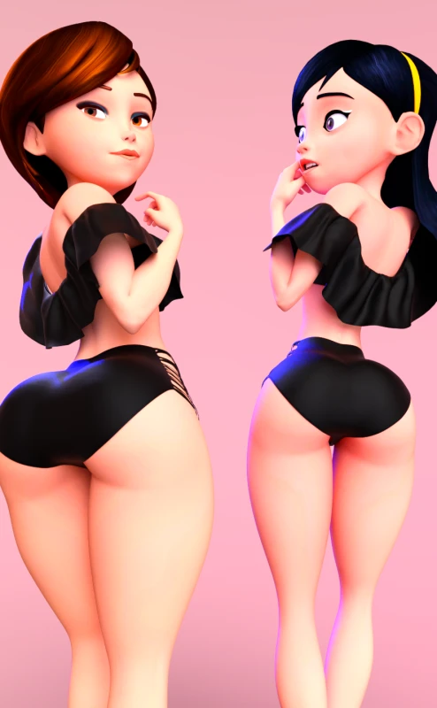 elastigirl,helen parr,violet parr