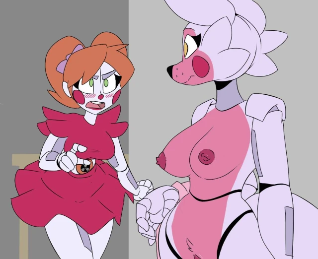 baby (fnafsl)+funtime foxy (fnaf)+funtime foxy (fnafsl)