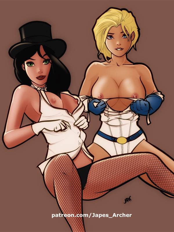 kara zor-l+karen starr+power girl+zatanna