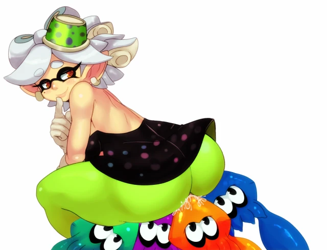 inkling+marie (splatoon)