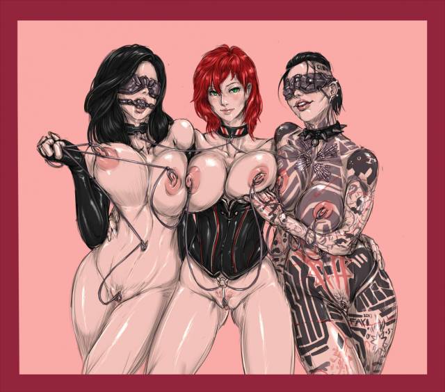 commander shepard+femshep+jack+miranda lawson